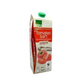 Edeka Bio Tomaten Saft 1L/ Zumo de Tomate