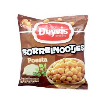 Duyvis Borrelnootjes Poesta 300g/ Crunchy Peanuts Onion&Herbs Flavor