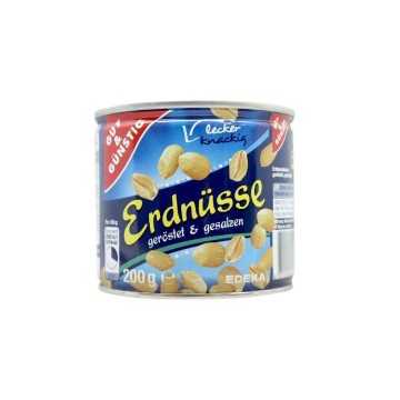 Gut&Günstig Erdnüsse Geröstet&Gesalzen 200g/ Cacahuetes Salados