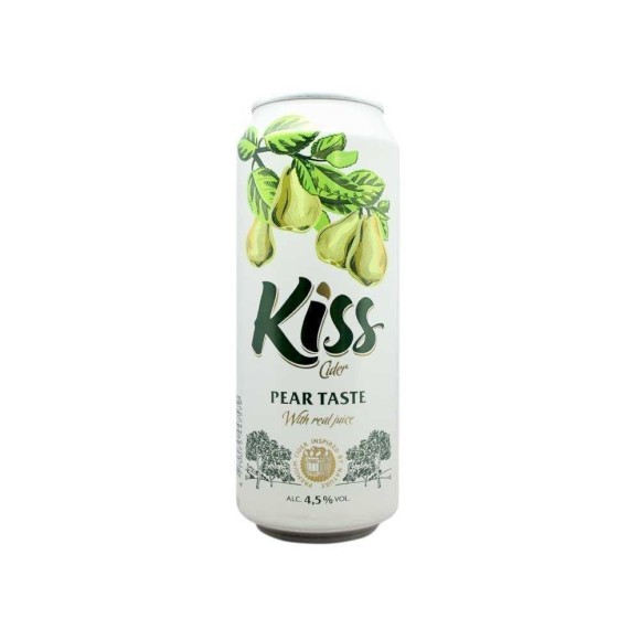 Kiss Cider Pear Taste 4,5% 500ml/ Sidra sabor Pera