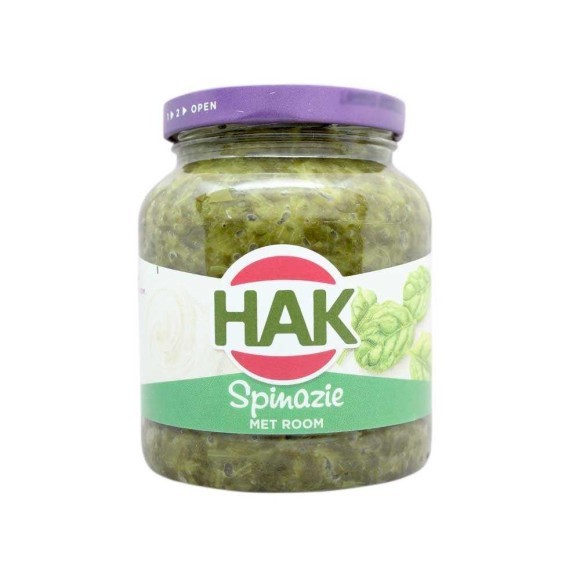 Hak Spinazie met Room 345g/ Espinacas con Nata Hak Spinazie met Room 345g/ Espinacas con Nata