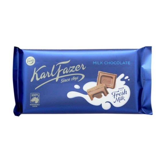 Fazer Milk Chocolate 145g/ Chocolate con Leche Fazer Milk Chocolate 145g/ Chocolate con Leche