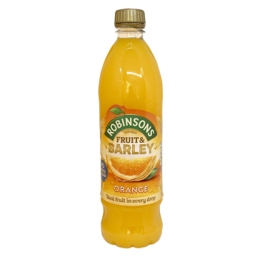 Robinsons Fruit & Barley Orange Squash / Concentrado de Naranja 1L