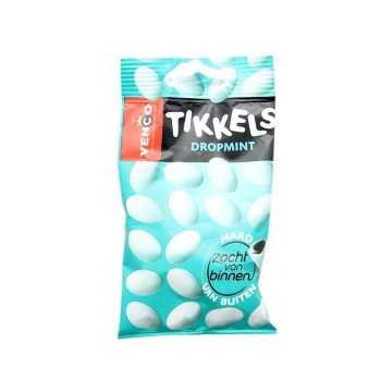 Venco Tikkels Dropmint 45g/ Caramelos de Regaliz