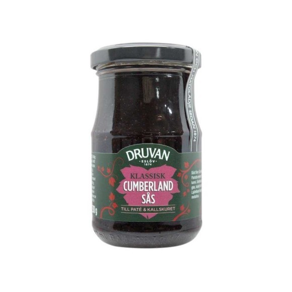 Druvan Klassisk Cumberland Sås 230g/ Salsa Cumberland Druvan Klassisk Cumberland Sås 230g/ Salsa Cumberland