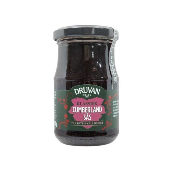 Druvan Klassisk Cumberland Sås 230g/ Salsa Cumberland