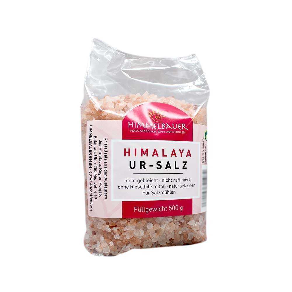 Himmelbauer Himalaya Groß Ur-Salz 500g/ Sal Rosa Gruesa