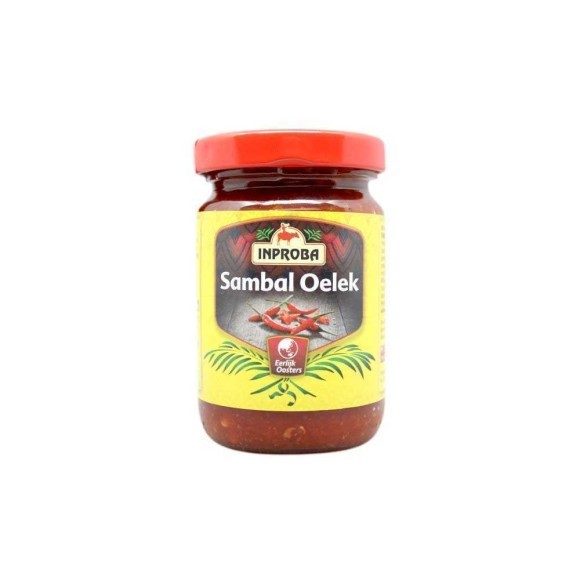Inproba Sambal Oelek / Condimento Sambal Oriental de Chiles Picantes 100g Inproba Sambal Oelek / Condimento Sambal Oriental de Chiles Picantes 100g