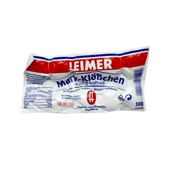 Leimer Mark-Klößchen / Albóndigas para Sopa 100g Leimer Mark-Klößchen / Albóndigas para Sopa 100g