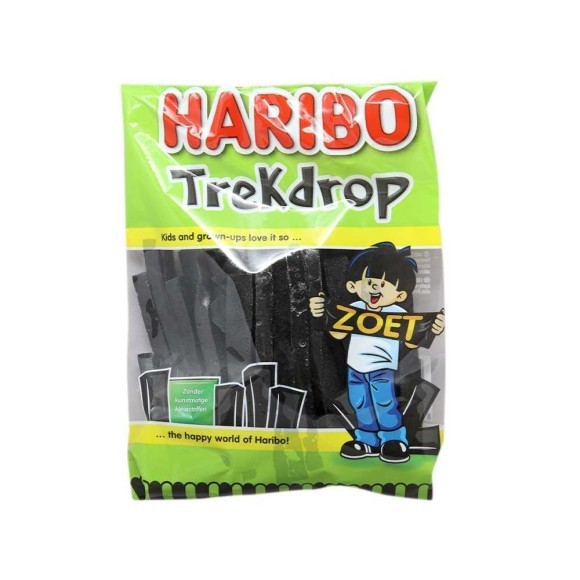 Haribo Trekdrop / Tiras de Regaliz 175g Haribo Trekdrop / Tiras de Regaliz 175g