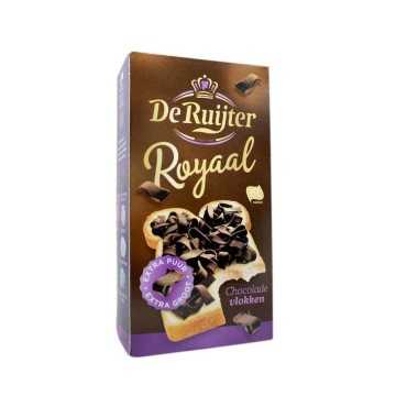 De Ruijter Royaal Chocolade Vlokken Puur 300g/ Dark Chocolate Sprinkles