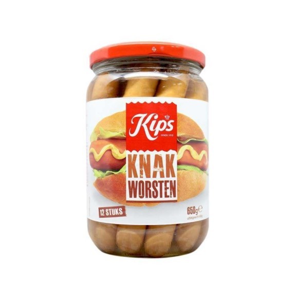 Kips Knakworsten 650g/ Sausages Kips Knakworsten 650g/ Sausages