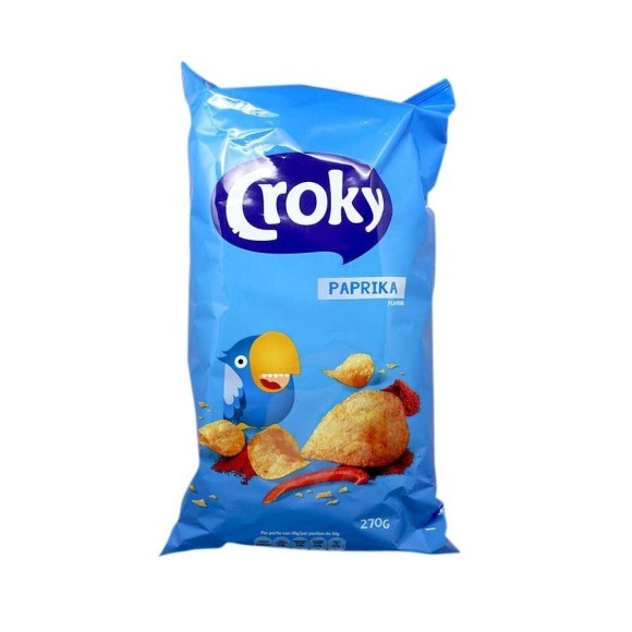 Croky Paprika Chips / Patatas Fritas 175g Croky Paprika Chips / Patatas Fritas 175g