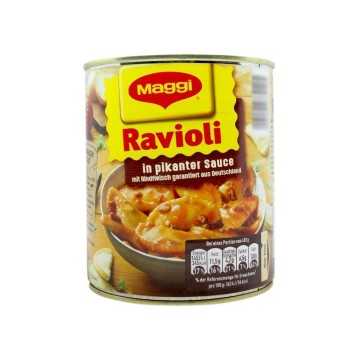 Maggi Ravioli in Pikanter Sauce 800g/ Raviolis in Spicy Sauce