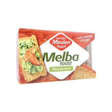 Van der Meulen Melba Toast Meergranen 120g/ Multicereal Toasts
