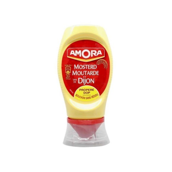 Amora Mosterd van Dijon 265g/ Dijon Mustard Amora Mosterd van Dijon 265g/ Dijon Mustard