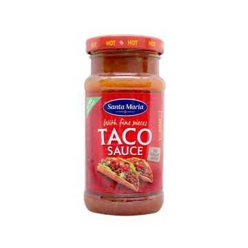 Santa Maria Taco Sauce Hot / Salsa para Tacos Picante 230g