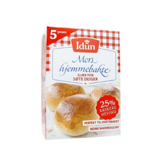 Idun Gjår For Søte Deiger 50g / Levadura para Masa Dulce x5 Idun Gjår For Søte Deiger 50g / Levadura para Masa Dulce x5