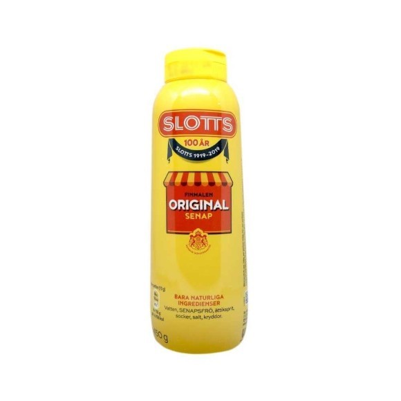 Slotts Finmalen Original Senap 450g/ Mustard Slotts Finmalen Original Senap 450g/ Mustard