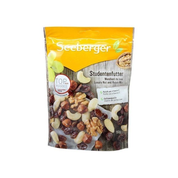 Seeberger Studentenfutter 150g/ Nuts&Raisins Mix Seeberger Studentenfutter 150g/ Nuts&Raisins Mix