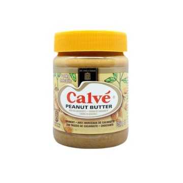 Calvé Pindakaas Crunchy / Mantequilla de Cacahuete con Trocitos 350g