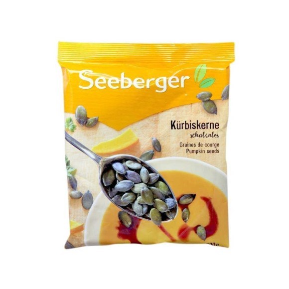 Seeberger Kürbiskerne Schalenlos 200g/ Semillas de Calabaza Seeberger Kürbiskerne Schalenlos 200g/ Semillas de Calabaza