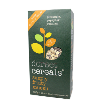Dorset Cereals Simply Fruity Muesli / Cereales con Frutas y Muesli 630g