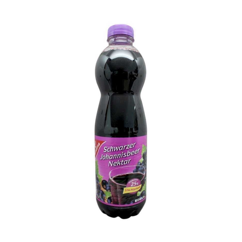Gut&Günstig Schwarzer Johannisbeer Nektar 1L/ Blackcurrants Juice