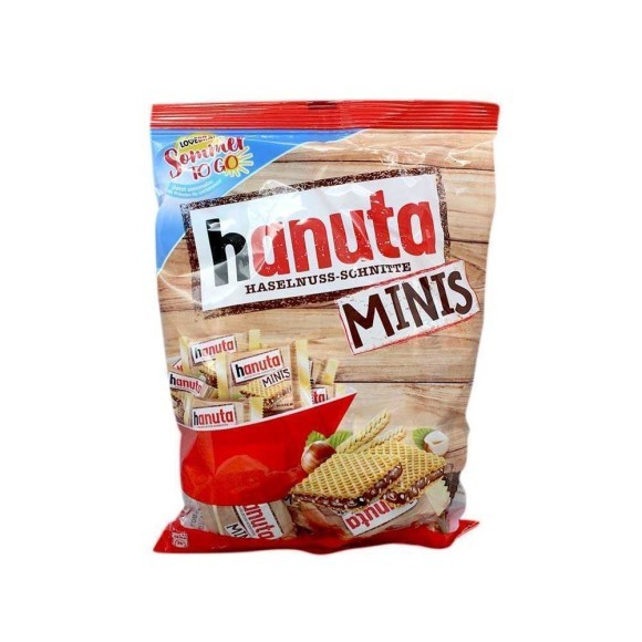 Ferrero Hanuta Minis / Mini Galletas con Crema de Avellana 200g Ferrero Hanuta Minis / Mini Galletas con Crema de Avellana 200g