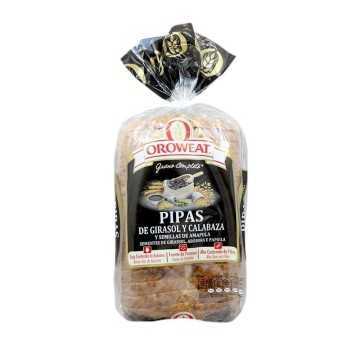 Bimbo Oroweat Pipas de Girasol, Calabaza & Amapola Pan 680g/ Bread with Seeds