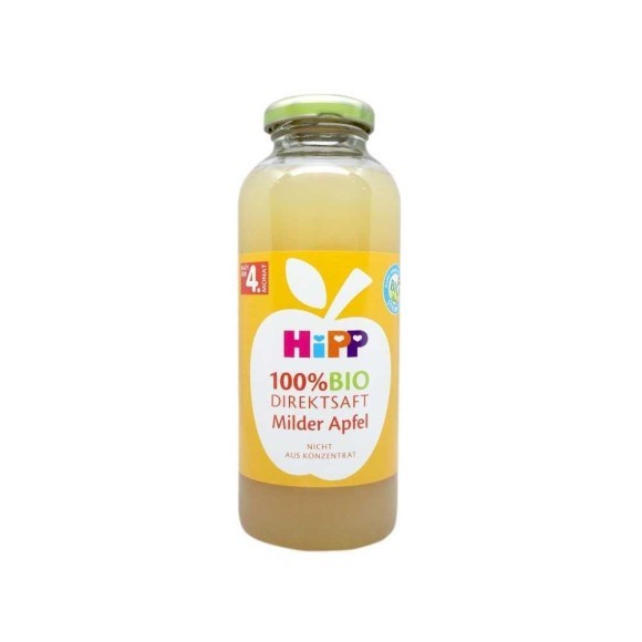 Hipp 100% Bio Direkt Saft Milder Apfel / Zumo de Manzana 100% Orgánico 50cl Hipp 100% Bio Direkt Saft Milder Apfel / Zumo de Manzana 100% Orgánico 50cl