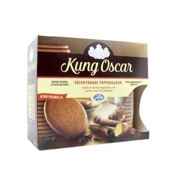 Göteborgs Kung Oscar Välkryddade Pepparkakor 300g/ Spiced biscuits with Cinnamon