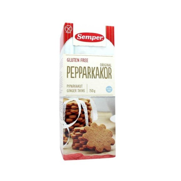 Semper Original Pepparkakor Gluten Free 150g/ Ginger Thins Semper Original Pepparkakor Gluten Free 150g/ Ginger Thins
