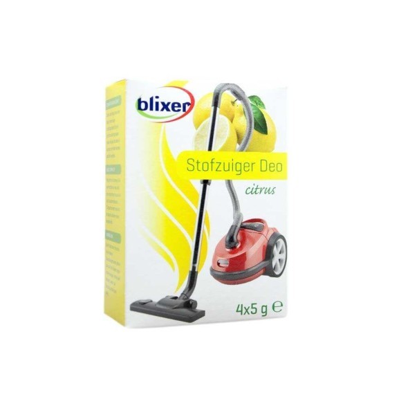 Blixer Stofzuiger Deo Citrus / Ambientador para Aspiradoras 4x5g Blixer Stofzuiger Deo Citrus / Ambientador para Aspiradoras 4x5g