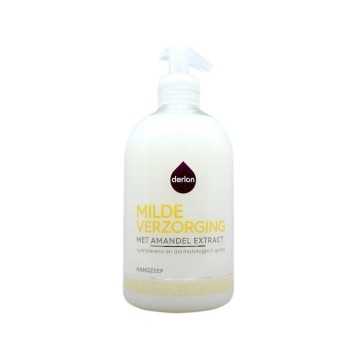 Derlon Milde Verzorging Met Amandel Handzeep 500ml/ Almond Hand Soap