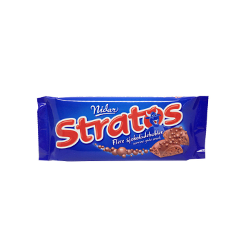 Nidar Stratos / Chocolatina con Burbujas 65g