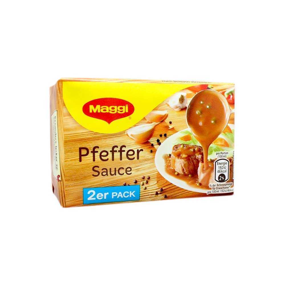 Maggi Pfeffer Sauce / Salsa de Pimienta x2