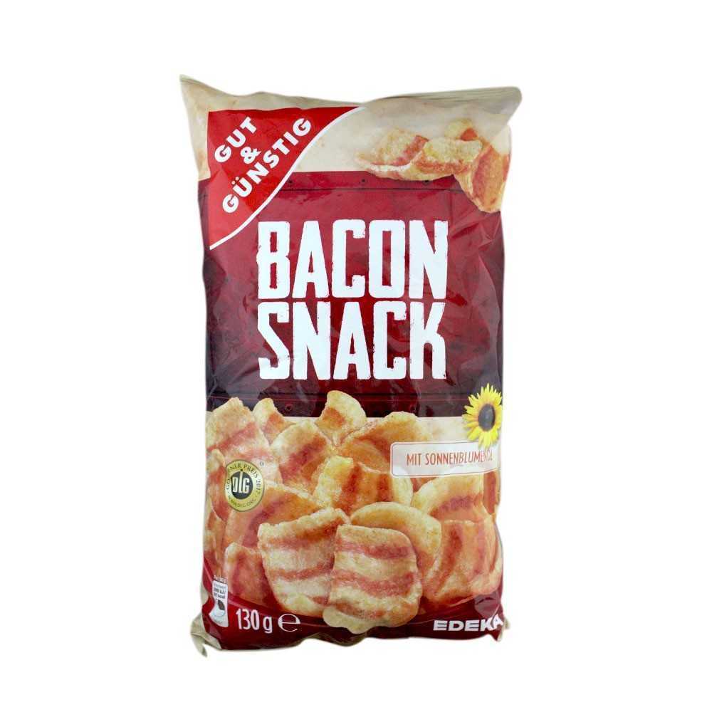 Gut&Günstig Bacon Snack / Snack Sabor Bacon 130g