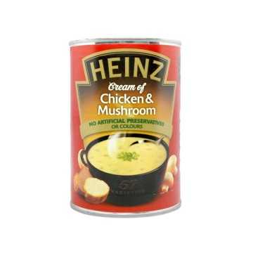 Heinz Chicken & Mushroom Soup / Sopa de Pollo y Champiñones 400g