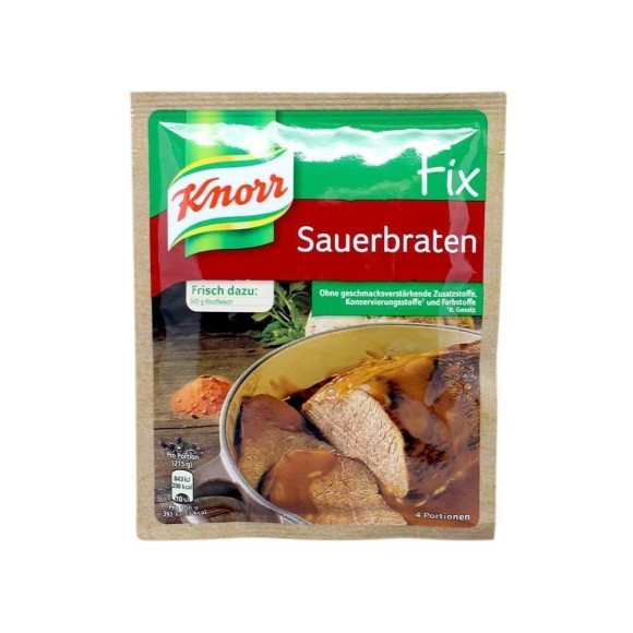 Knorr Fix Sauerbraten 37g/ Roast Meat Sauce Knorr Fix Sauerbraten 37g/ Roast Meat Sauce
