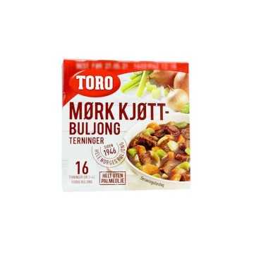 Toro Mørk Kjøttbuljongterning x16/ Sauce Cubes for Stew