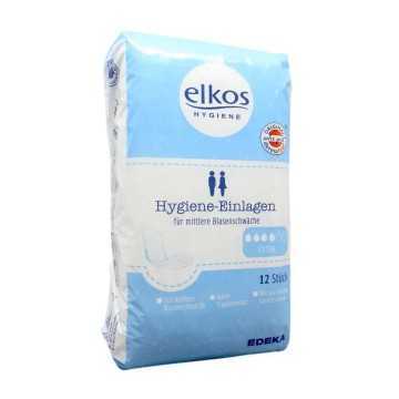 Elkos Hygiene Einlagen Extra x12/ Sanitary Towels Extra