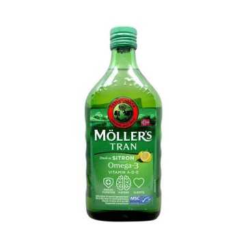 Möller's Tran Sitron / Aceite de Bacalao con Limón 500ml