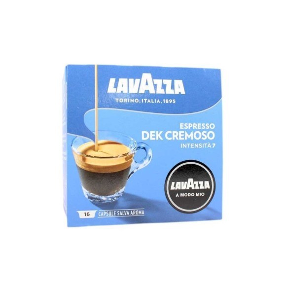 Lavazza Espresso Dek Cremoso Capsules x16 Lavazza Espresso Dek Cremoso Capsules x16
