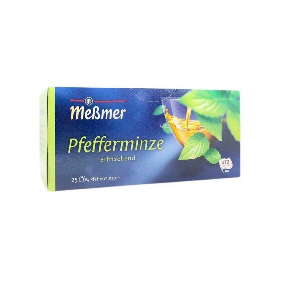 Meßmer Pfefferminze x25 / Té de Menta 50g Meßmer Pfefferminze x25 / Té de Menta 50g