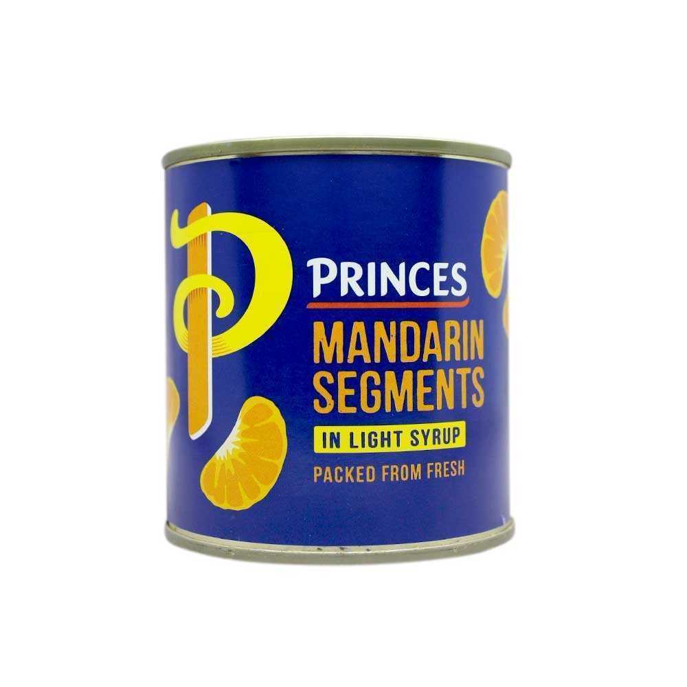 Princes Mandarin Segments In Light Syrup / Gajos de Mandarina en Almíbar 312g