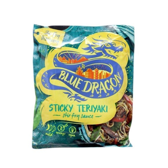 Blue Dragon Sticky Teriyaki Wok Sauce / Salsa de Wok Teriyaki 120g Blue Dragon Sticky Teriyaki Wok Sauce / Salsa de Wok Teriyaki 120g