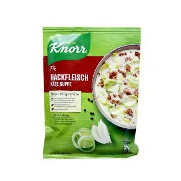 Knorr Fix Hackfleisch Käse Suppe 64g/ Sopa de Puerro y Carne