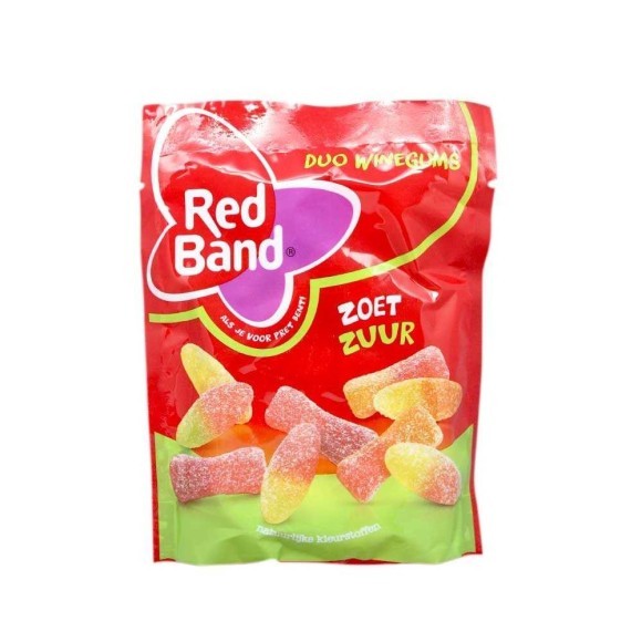Red Band Zoet Zuur Winegums 215g/ Sour Winegums Red Band Zoet Zuur Winegums 215g/ Sour Winegums