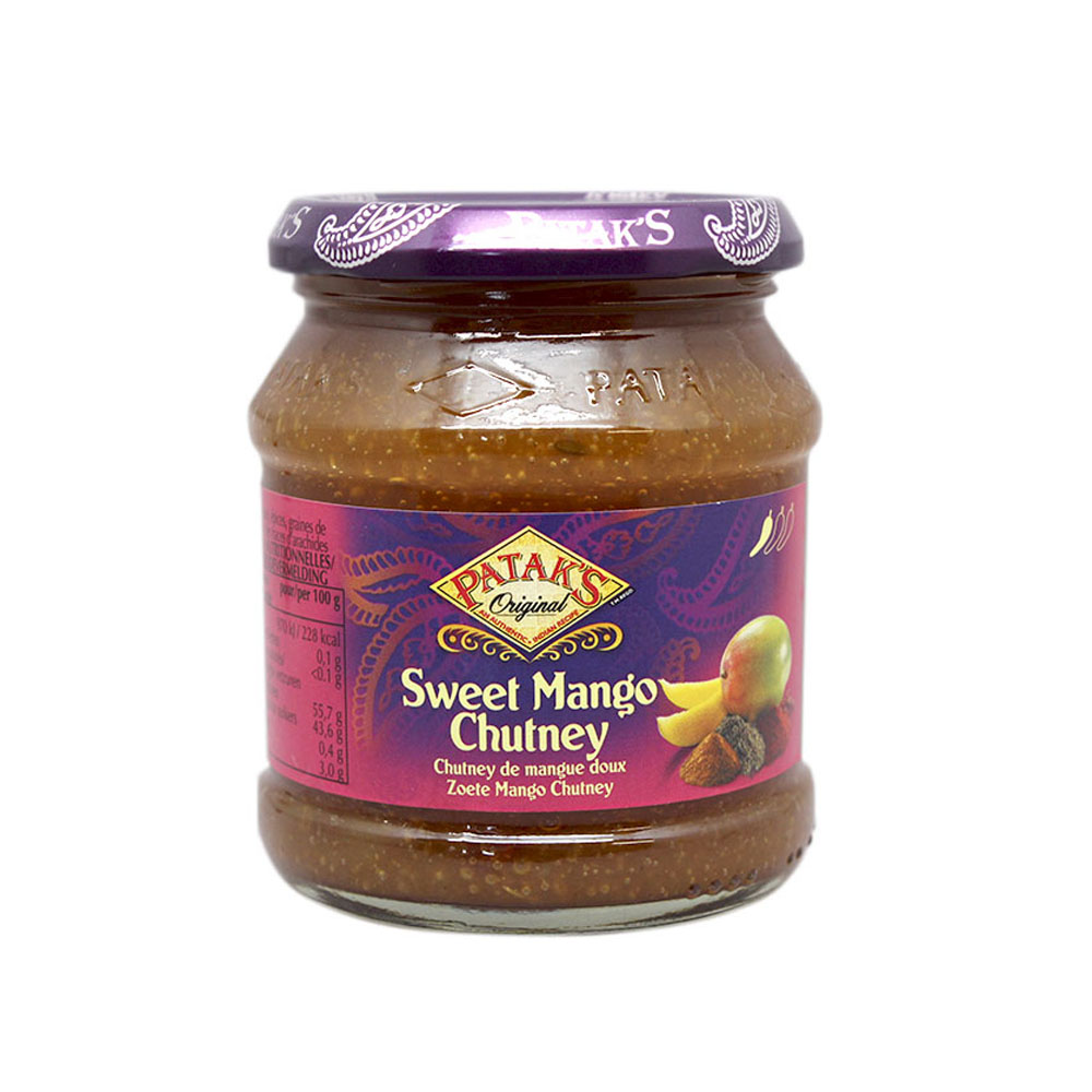 Patak's Sweet Mango Chutney / Salsa de Mango Dulce 340g